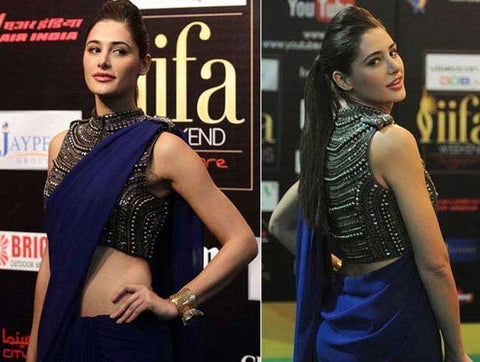 Which hairstyle will go best with sarees? - Quora