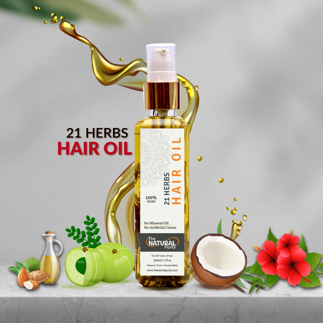 Amazing Organics Ayurvedic Hair Oil  amazingorganics