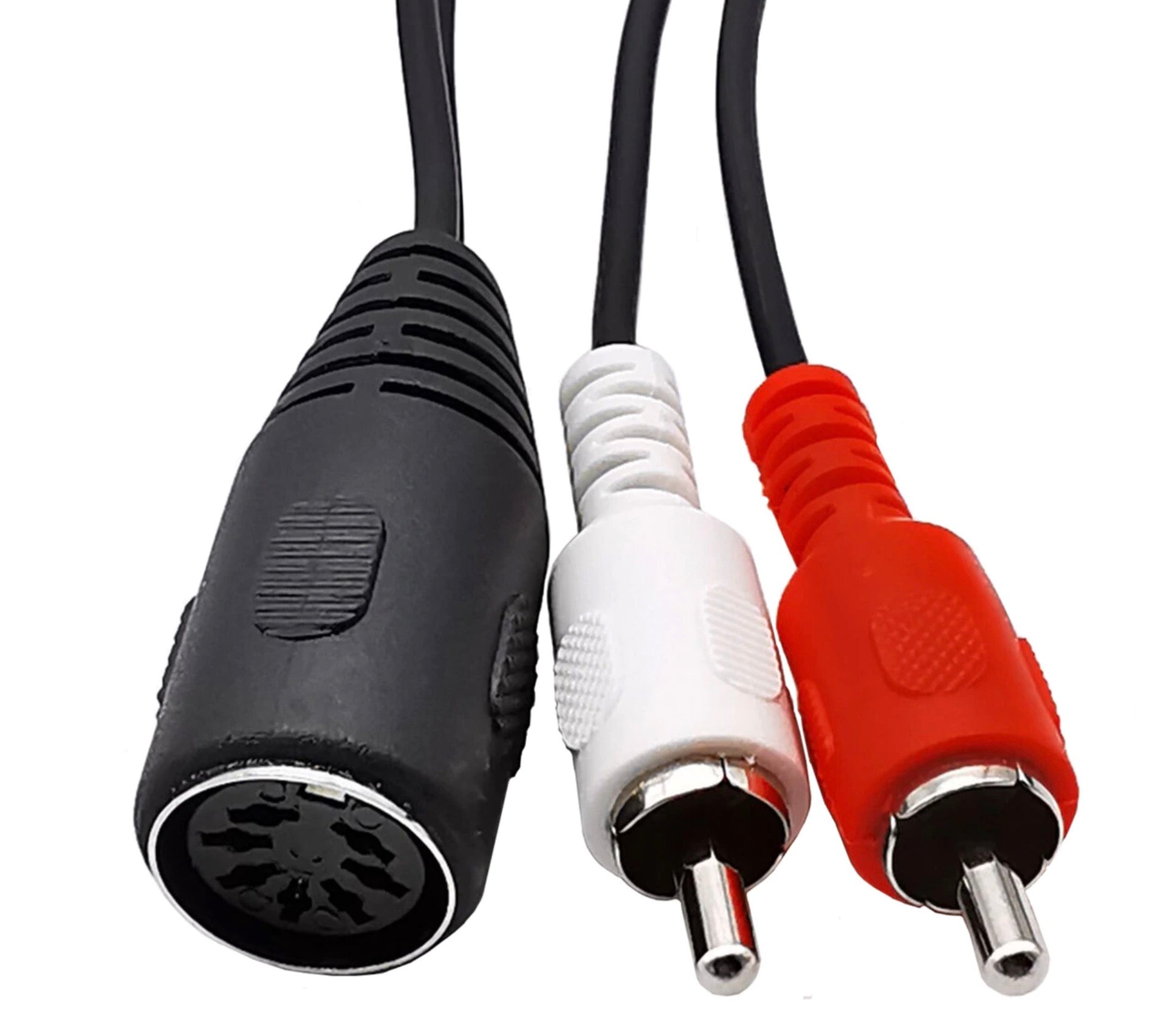 SEO Title: limited to 70 characters.)VW DIN Male to Female Extension Cable  FM Stereo Cable