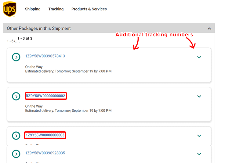 How to track your package