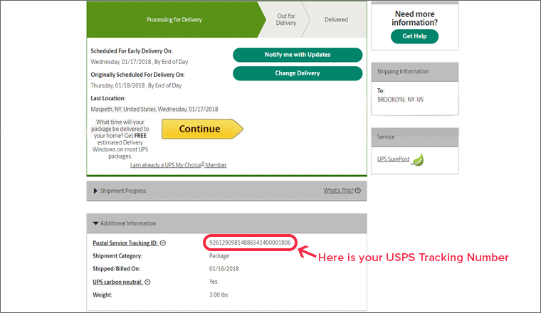 How to track your package