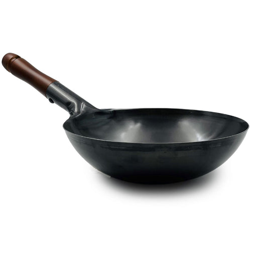 Summit Iron Hammered Deep Frying Pan 10.2 Dia x 5.2 HT