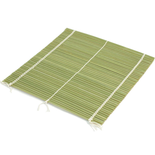 Emperor's Select 9 1/2 x 9 1/2 Natural Bamboo Sushi Rolling Mat