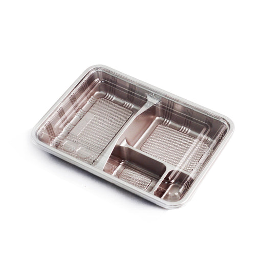 TZ-304 PS Black Takeout Bento Box (252/case) — MTC Kitchen