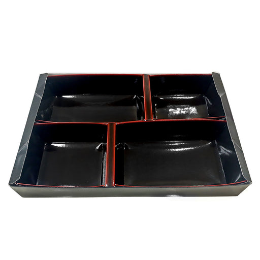 TZ-306 Black Take Out Bento Box 10.4 x 8.1 (200/case) — MTC Kitchen