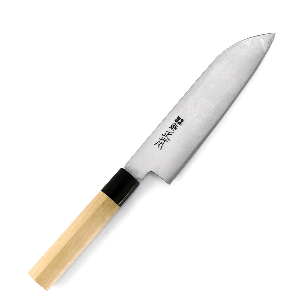 Tsukiji Masamoto Carbon Steel Santoku Knife  180mm