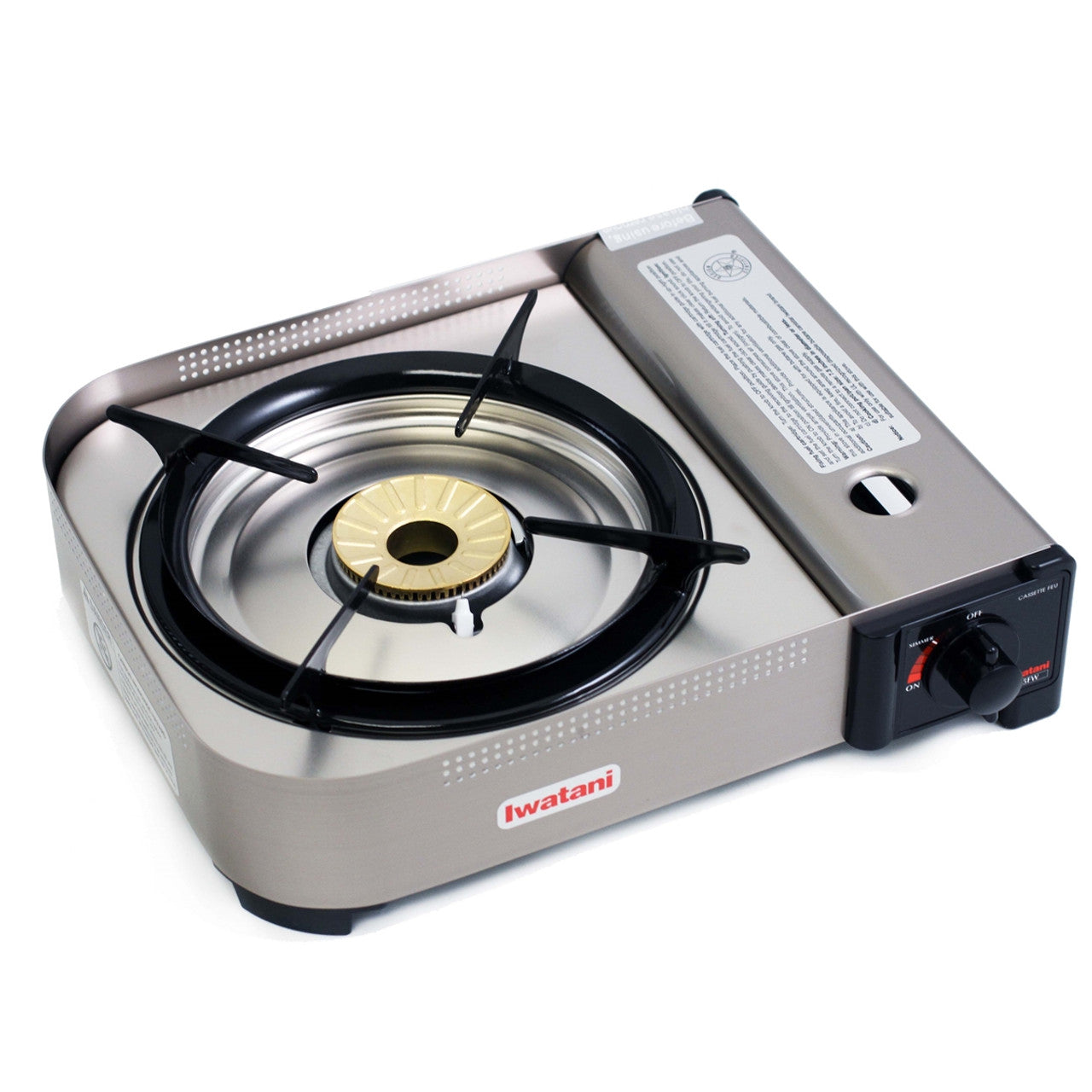 Iwatani CB-GHP-A-BR Cassette GAS Hot Plate, Yakijo α, Brown