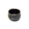 Grainy Black Ceramic Sake Cup 2 oz