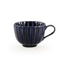 Giyaman Daisy Glossy Blue Coffee & Tea Cup 6 oz