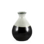 White and Black Ceramic Sake Server 5.5 fl oz