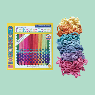 Large Rainbow Potholder Loops – Fair Play Projects