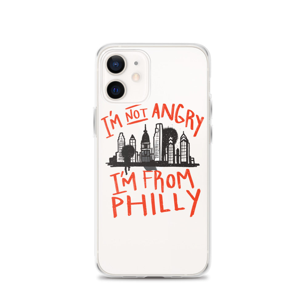 جوال موتورولا قديم I'M NOT ANGRY IM FROM PHILLY iPhone Case coque iphone xs Disney Anger I'm Mad About You