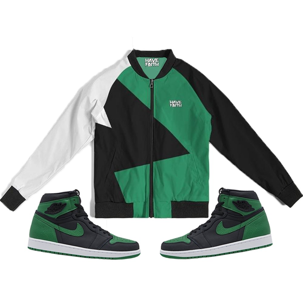 retro 1s green