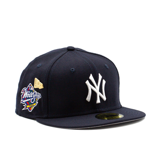 New York Yankees New Era Retro Jersey Script 59FIFTY Fitted Hat - White