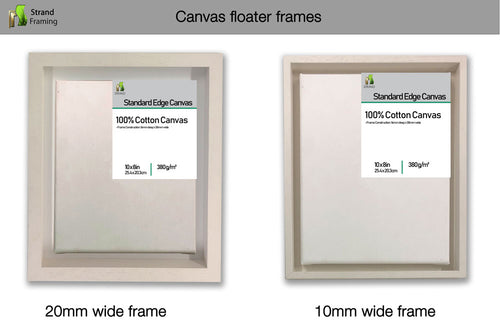 Canvas Floater Frames