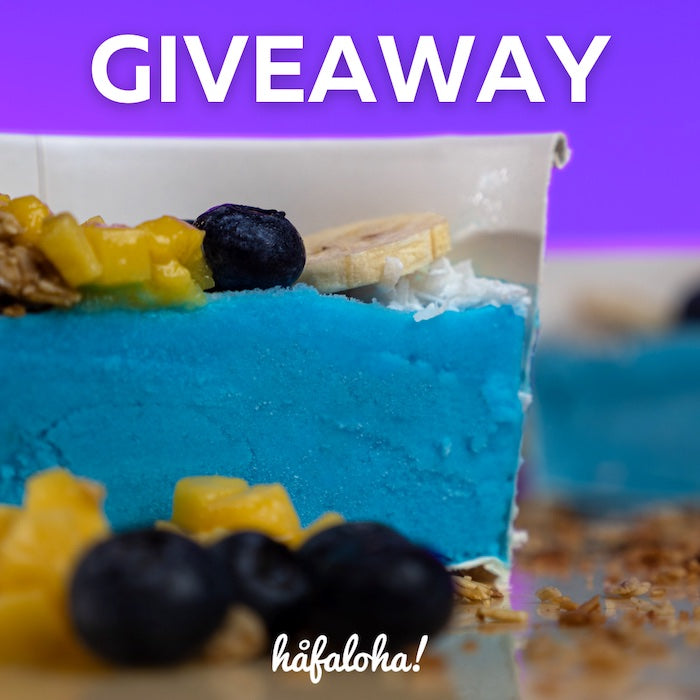 Blue Spirulina Bowl Giveaway from Håfaloha