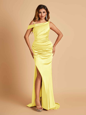 lemon bridesmaid dresses