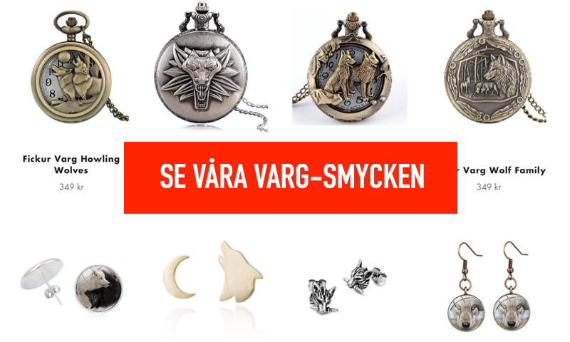 Smycken Med Vargmotiv