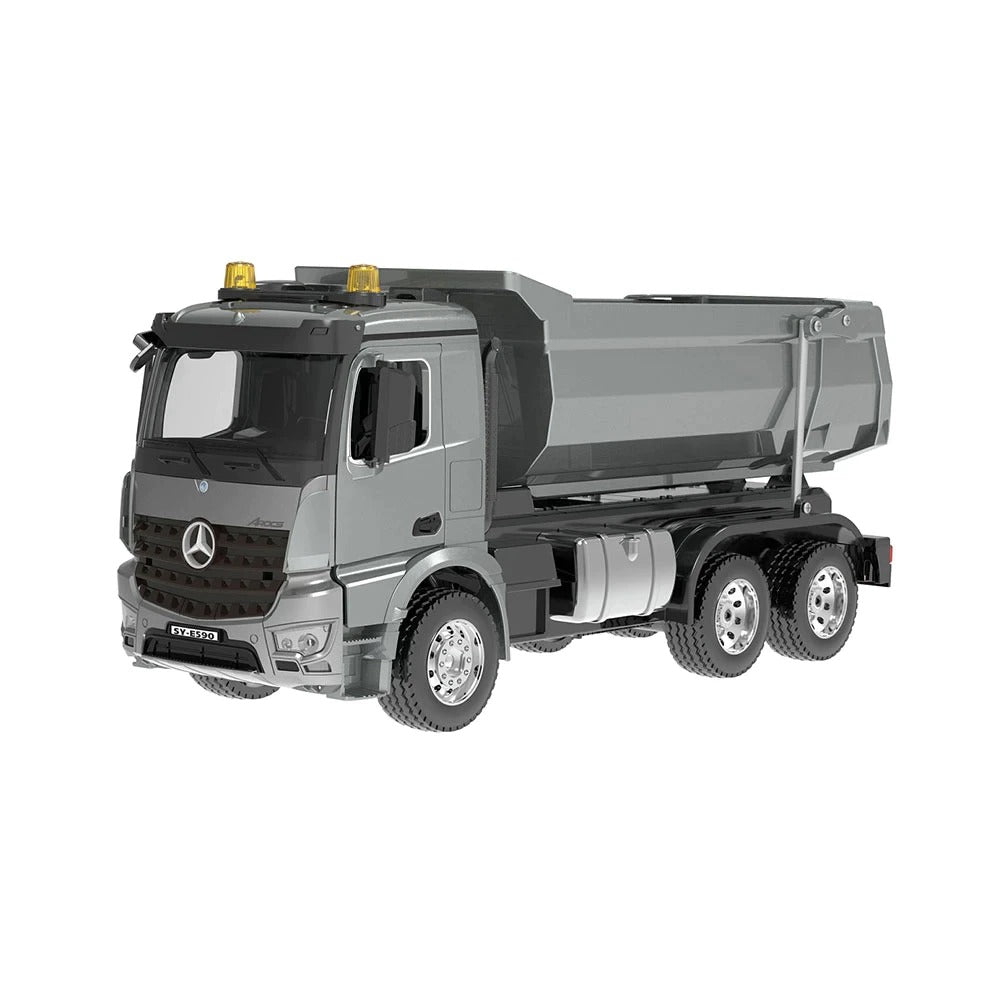 Mark Praten tegen koper Mercedes Arcos E590 RC Dump Truck (Double E) (2023 Model) – Heavy Duty RC