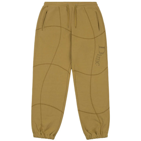 Dime Baggy Polar Fleece Pants - Olive – Ninetimes Skateshop