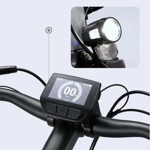 E-bike light sensor