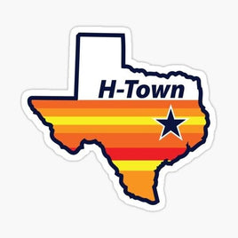 Peace Love Houston Astros Sticker – TexProud