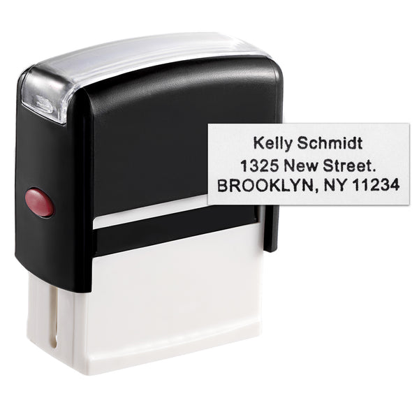 5 Line Custom Stamp  Self Inking 5 Line Rubber Stamp