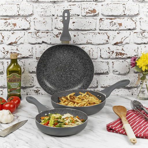 Homiu Griddle Pan Plate Carbon Steel with Non-Stick Ridge Surfaces Frying  Pans with Folding Handle for Stoves and Grills (Large Rectangular Pan)