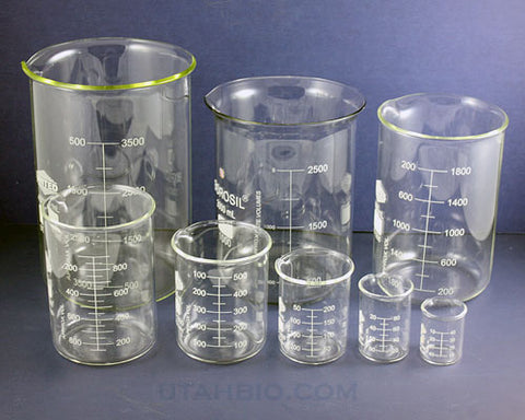 1000 Ml 1 Liter Glass Beaker Chandler Bio
