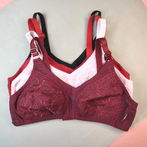 Smooth Cotton & Net Bra – Xoxostorepk