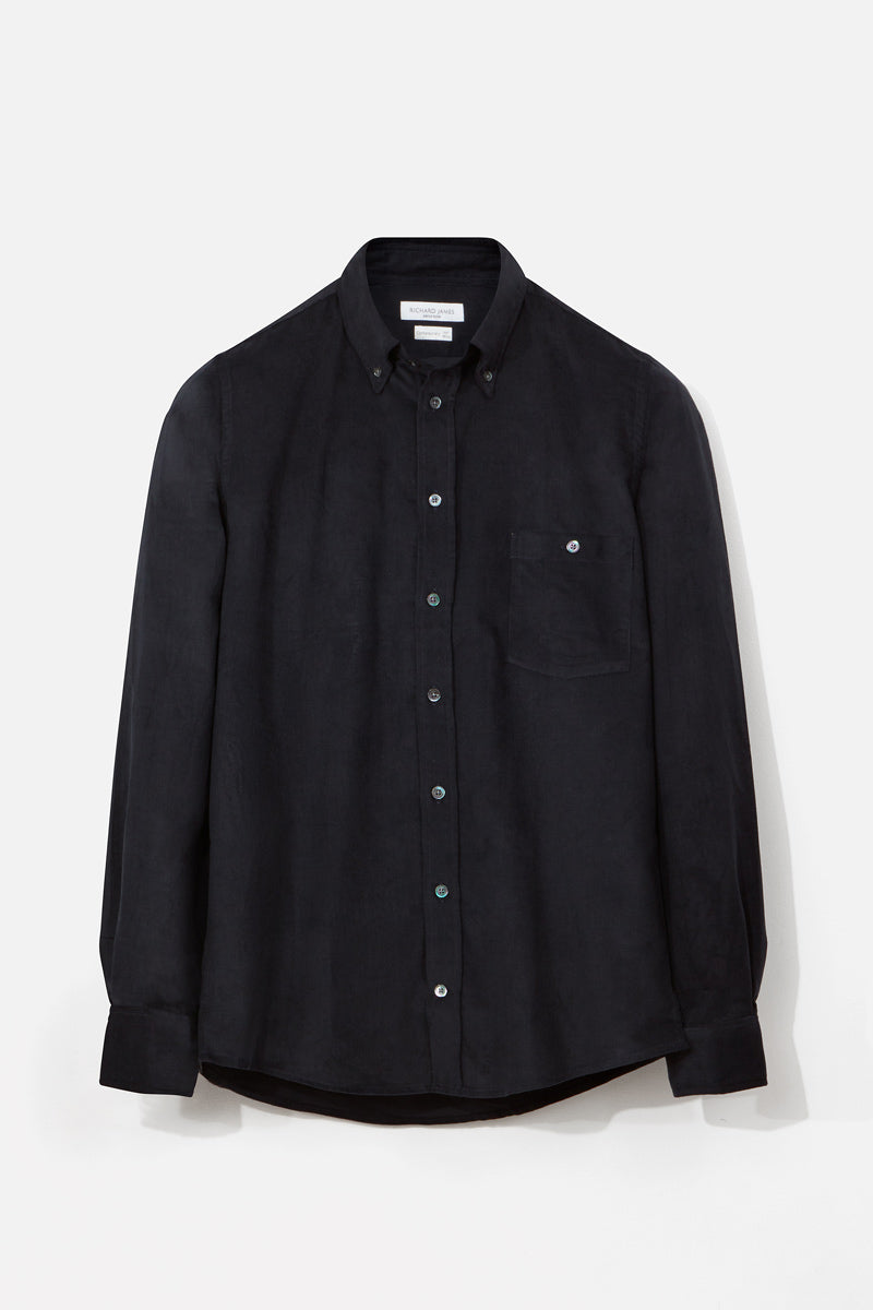 Richard James Savile Row | Micro Corduroy Shirt