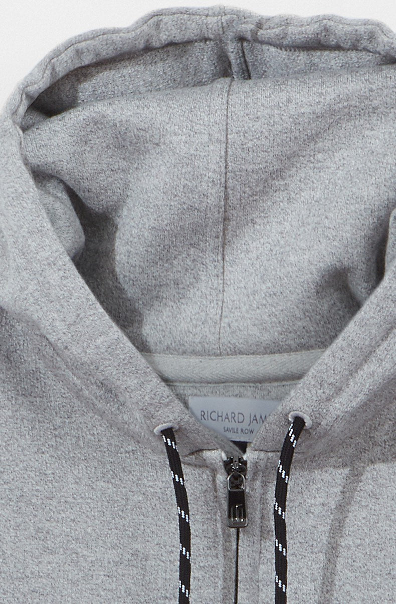 Hoodie in Organic Loopback Cotton – Richard James Savile Row