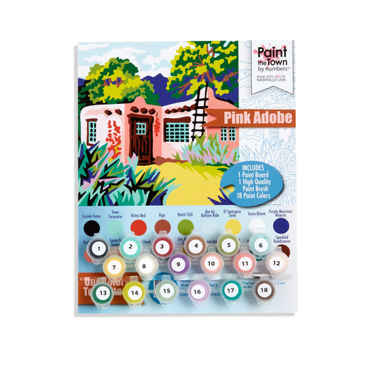 Mid Century Modern Home Paint by Numbers Kit