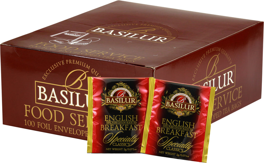 Russian Bernley English Breakfast Black Tea 25 Tea Bags Box Ex.04/25