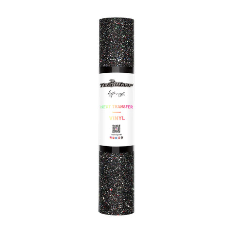 Teckwrap Glitter HTV - Black – Vinyl Destiny UK