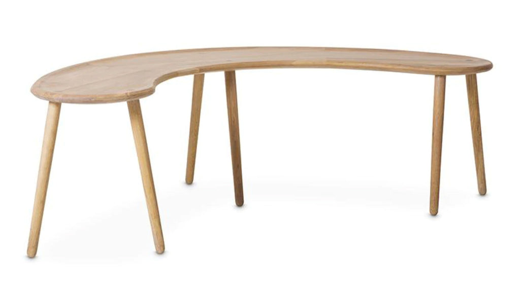 Houtlander Curved Milk Bench