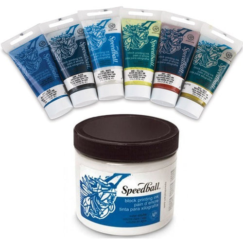 Speedball Screen Ink Fabric Opaque 8oz Pearl Black