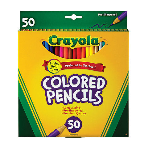  Crayola Colored Pencils (36ct), Kids Pencils Set, Art