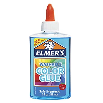 Elmers Glow in the Dark Glue Blue 5oz