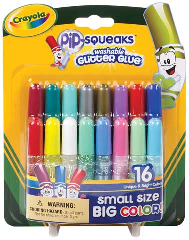 Crayola Pip-Squeaks Washable Markers - 16 Assorted Colours - CYO582316