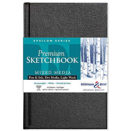 Gamma Series Premium Hard-Cover Wire-bound Sketch Books