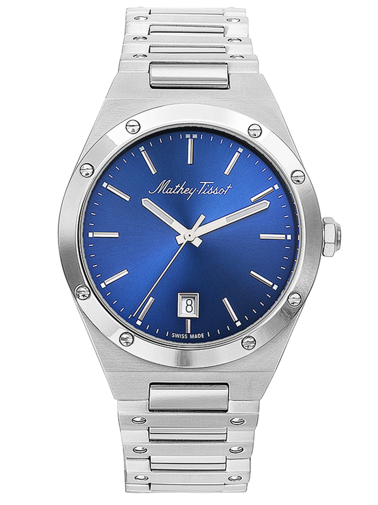 Mathey-Tissot Swiss Made Eliser Blue Dial Men's Watch H680ABU