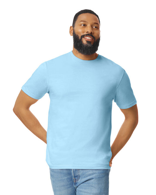 Gildan Camiseta de algodón 100% algodón para hombre, talla M, color verde  menta, Verde (Mint Green)