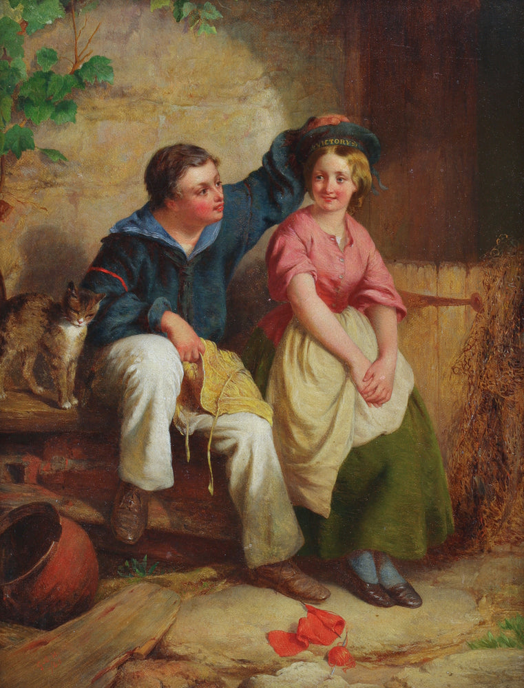 George Augustus Holmes (British, 1822-1911) – Priory Fine Art