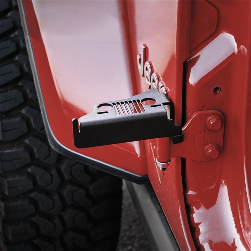 Jeep Wrangler JL Foot Pegs With Jeep Face – Crawlertec