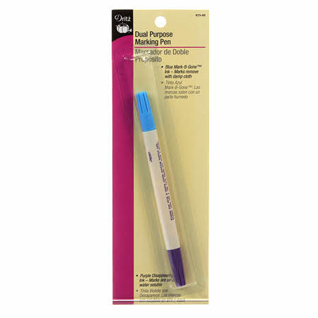 Dritz Marking Pen Disappearing Ink Combo Pink/Prpl, 1 - Fry's Food