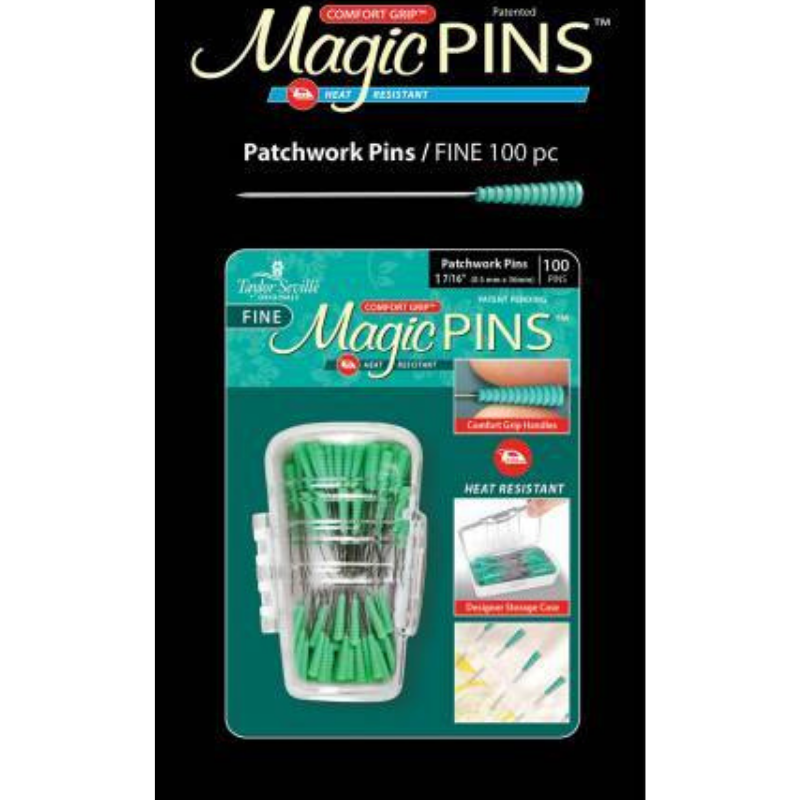 Dritz Espadrille Glass Head Pins 50 ct - 072879289220