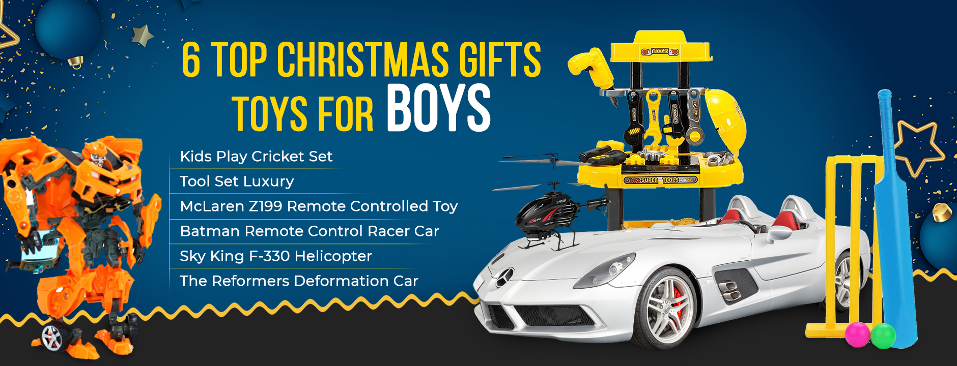 6 Top Christmas Gifts Toys For Boys