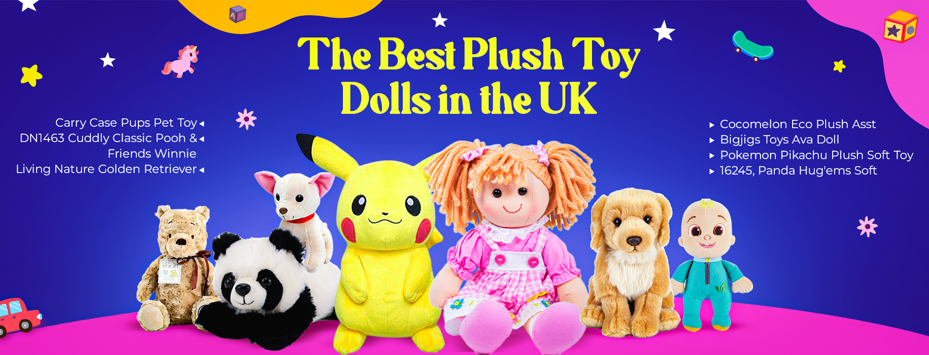 Plus and soft toys UK