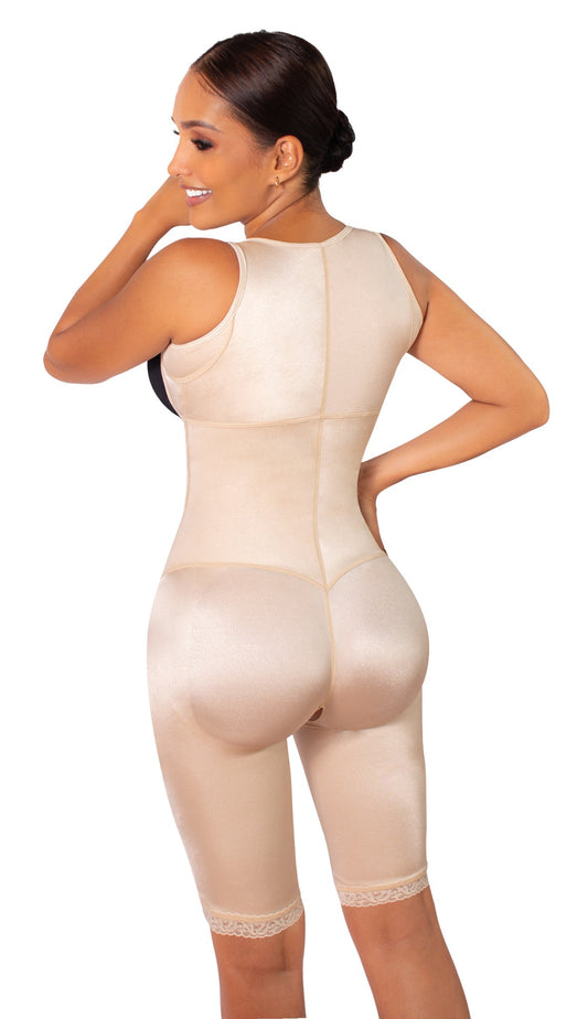 Vedette 350 Marcelle High Back Full Body Shaper Color Nude –